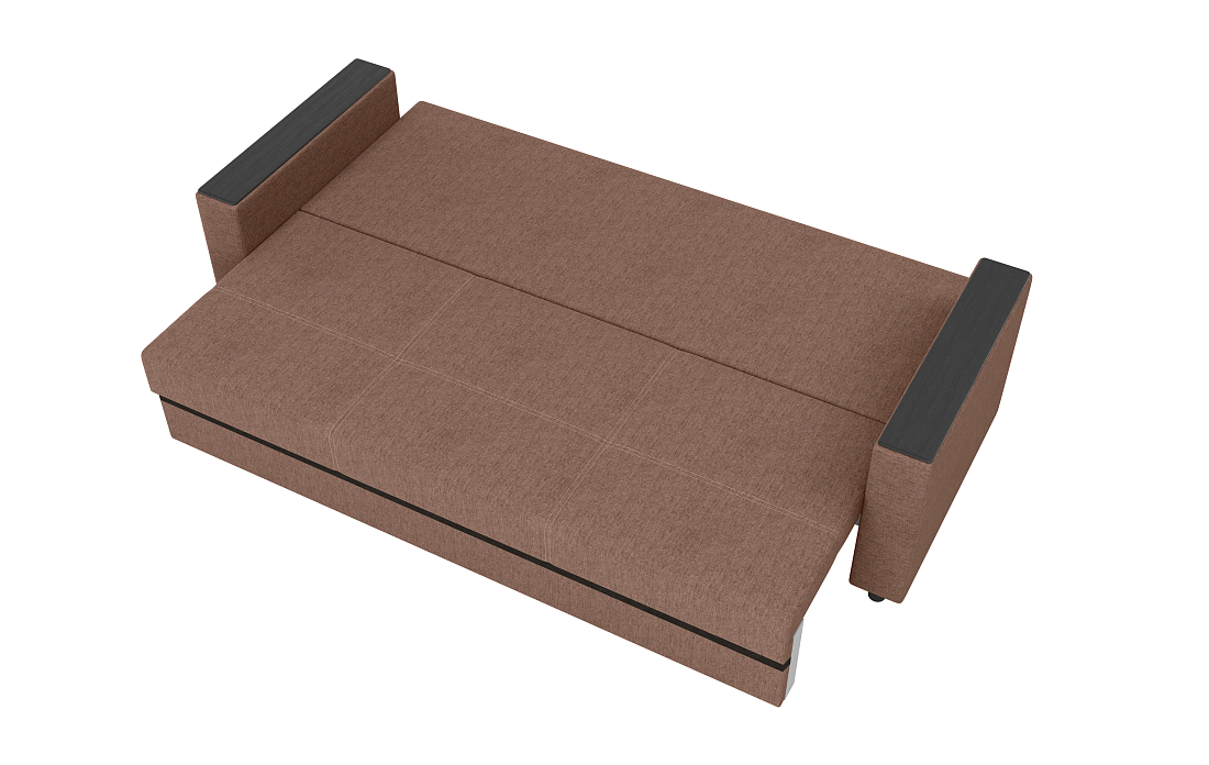 Смарт/ Диван - кровать 3-х мест жаккард крона браун